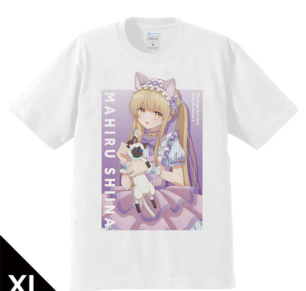 Azu Maker The Angel Next Door Spoils Me Rotten 2 T-shirt Mahiru Shiina Cat Ear Lolita Fashion ver. XL Size รูปภาพ 1