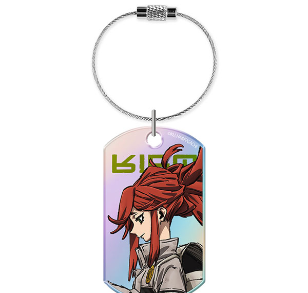 Azu Maker Gachiakuta Hologram Acrylic Keyring Riyo รูปภาพ 1