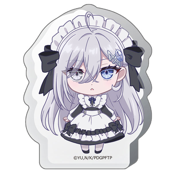 Azu Maker Playing Death Games to Put Food on the Table Thick Acrylic Stand Yuki