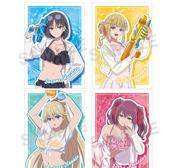 KADOKAWA Classroom of the Elite Photo-style Illustration Set Water-side Fun Ver. รูปภาพ 1