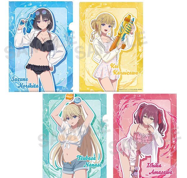 KADOKAWA Classroom of the Elite Clear File Set Water-side Fun Ver. รูปภาพ 1