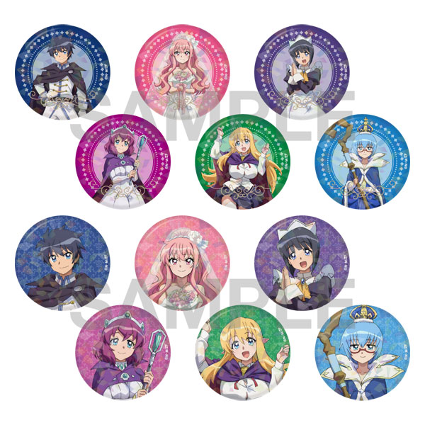 KADOKAWA The Familiar of Zero TV Anime Tradable Holographic Tin Badge 20th Anniversary Ver. 12Pack BOX imagen 1