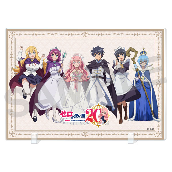 KADOKAWA The Familiar of Zero TV Anime Acrylic Panel 20th Anniversary Ver.