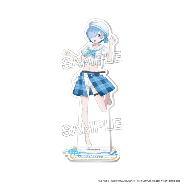 KADOKAWA Re:ゼロから始める異世界生活 アクリルスタンドフィギュア セーラーVer. レム 画像 1