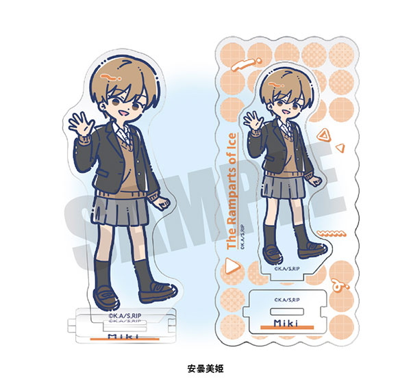 Playful Mind Company TV Anime "The Ramparts of Ice" Retro Pop Acrylic Stand Miki Azumi รูปภาพ 1