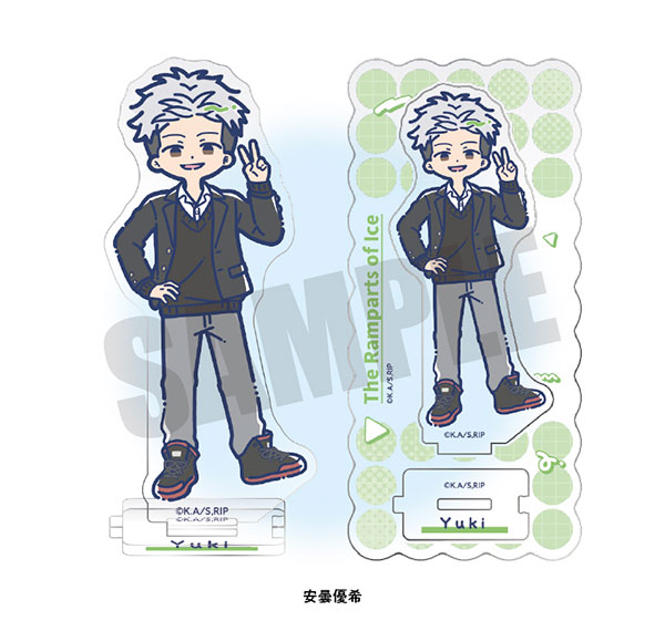 Playful Mind Company TV Anime "The Ramparts of Ice" Retro Pop Acrylic Stand Yuki Azumi Bild 1