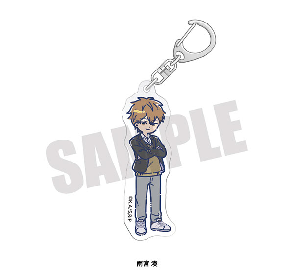 Playful Mind Company TV Anime "The Ramparts of Ice" Retro Pop Acrylic Keychain Minato Amamiya รูปภาพ 1