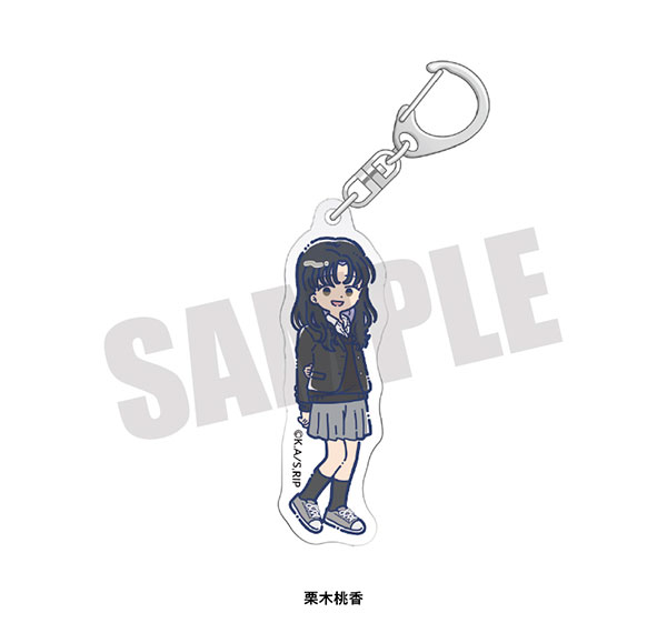 Playful Mind Company TV Anime "The Ramparts of Ice" Retro Pop Acrylic Keychain Momoka Kuriki รูปภาพ 1