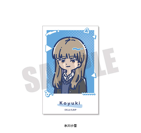Playful Mind Company TV Anime "The Ramparts of Ice" Retro Pop Instant Photo Style Card Koyuki Hikawa Bild 1