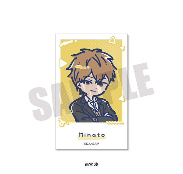 Playful Mind Company TV Anime "The Ramparts of Ice" Retro Pop Instant Photo Style Card Minato Amamiya รูปภาพ 1