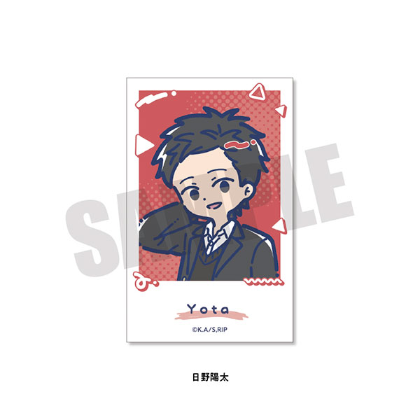 Playful Mind Company TV Anime "The Ramparts of Ice" Retro Pop Instant Photo Style Card Yota Hino รูปภาพ 1