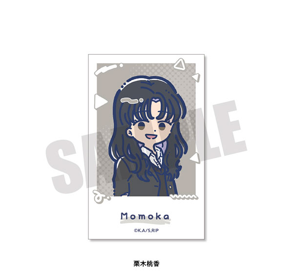 Playful Mind Company TV Anime "The Ramparts of Ice" Retro Pop Instant Photo Style Card Momoka Kuriki รูปภาพ 1
