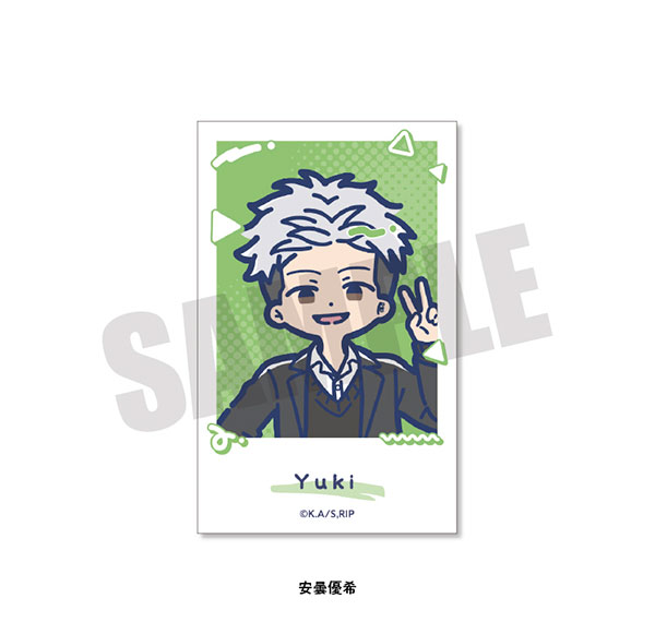 Playful Mind Company TV Anime "The Ramparts of Ice" Retro Pop Instant Photo Style Card Yuki Azumi รูปภาพ 1