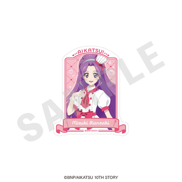 coly "Aikatsu! 10th STORY -STARWAY to the Future-" Diecut Sticker Patissier ver. (Mizuki Kanzaki)