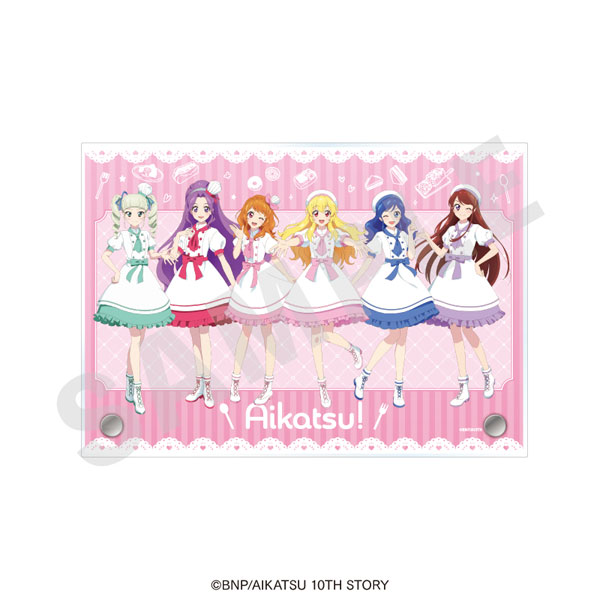 coly "아이카츠! 10th STORY -STARWAY to the Future-" 아크릴 플레이트 파티시에 ver.