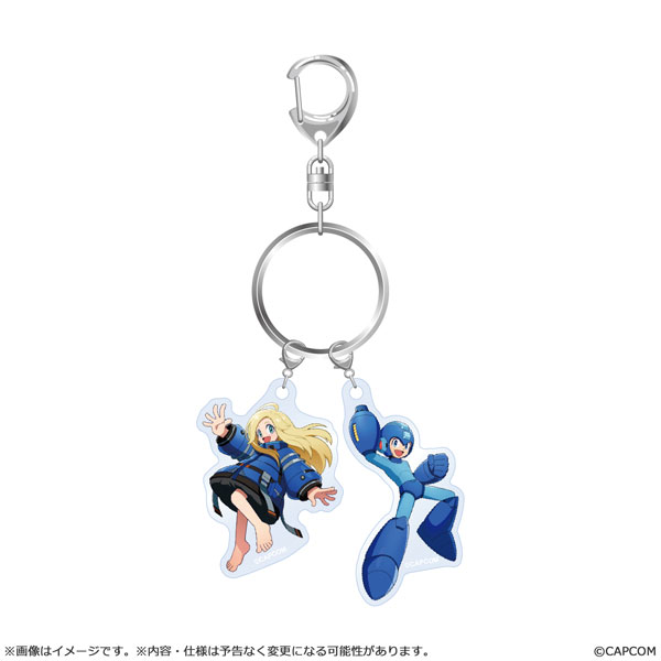 Capcom PRAGMATA x Mega Man: Dual Override Acrylic Keychain