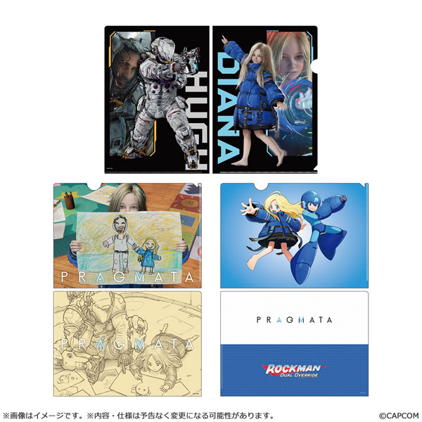 Capcom PRAGMATA Clear File 3pc. Set