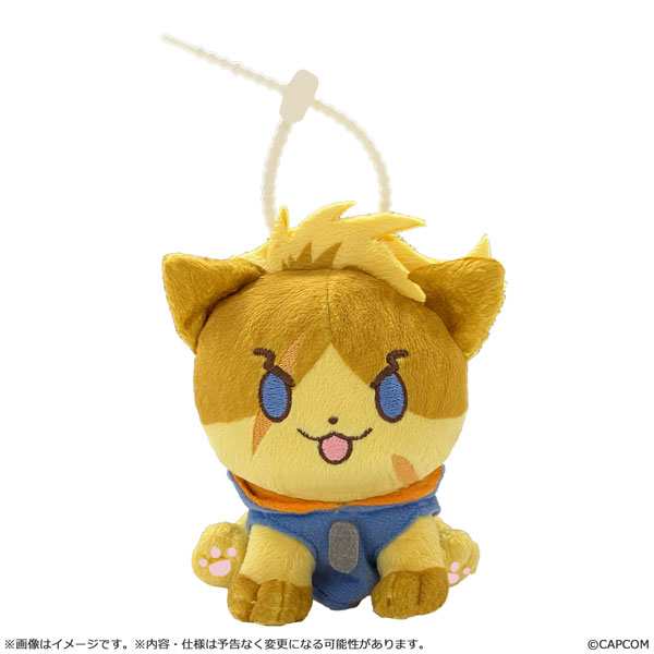 Capcom Street Fighter 6 NECO! Mascot Keychain Nickie (Luke) รูปภาพ 1