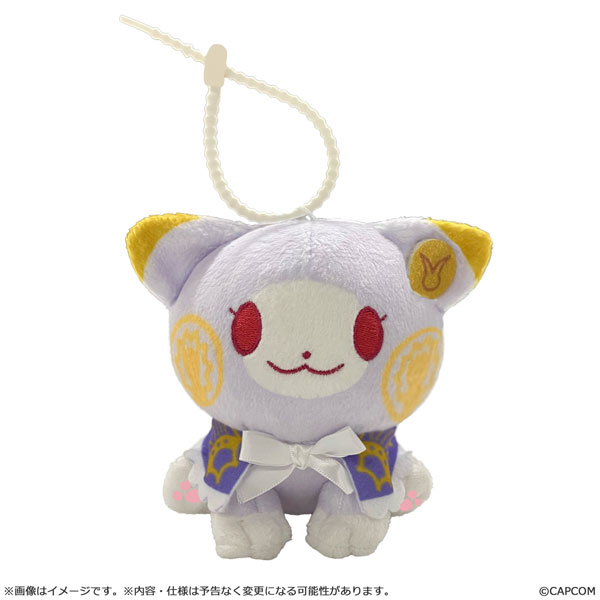 Capcom Street Fighter 6 NECO! Mascot Keychain Monya (Ingrid)