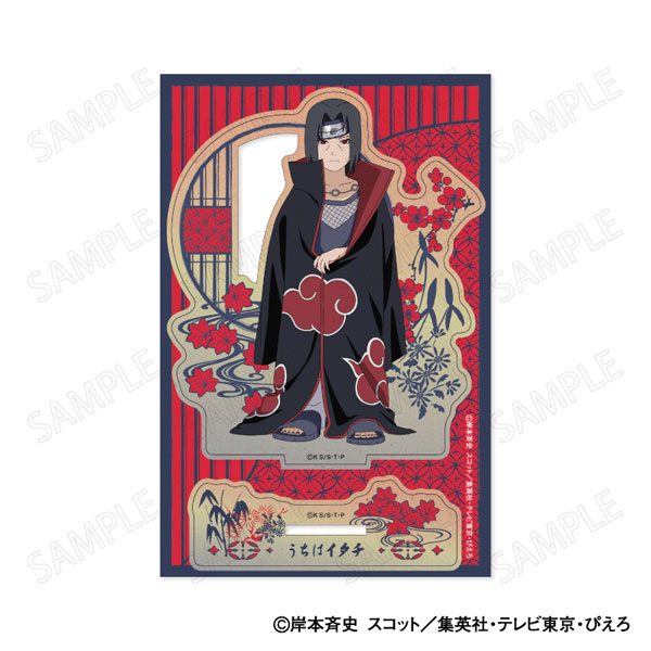 XEBEC TV Anime NARUTO Shippuden Wooden Stand Chiisaku Nacchatta Ver. F: Itachi Uchiha รูปภาพ 1