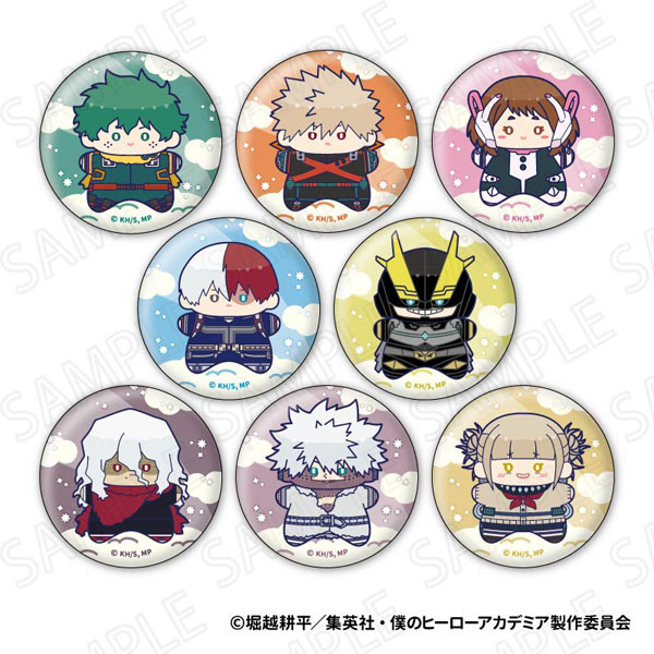 XEBEC My Hero Academia Ohoshi-sama Tin Badge Collection 8Pack BOX Bild 1