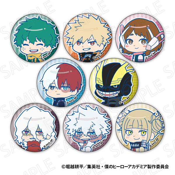XEBEC My Hero Academia MuniChara Badge Vol.2 8Pack BOX