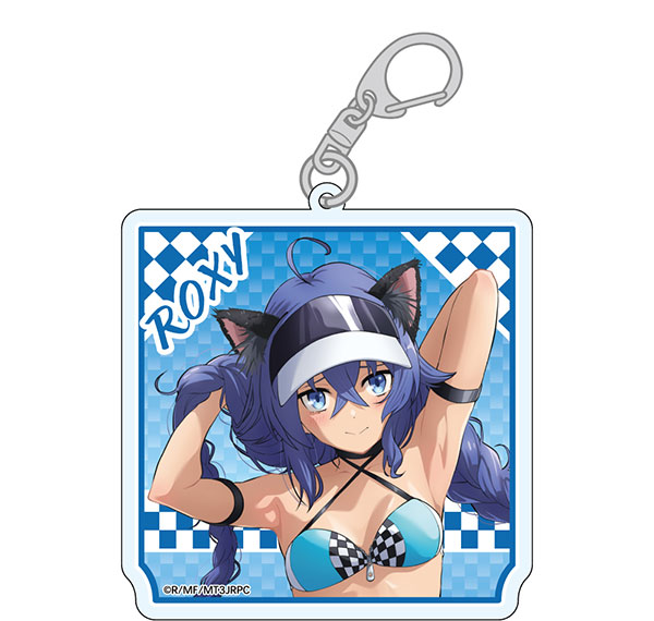 Midobiyo Mushoku Tensei: Jobless Reincarnation III -Isekai Ittara Honki Dasu- New Illustration Acrylic Keychain Roxy RQver. รูปภาพ 1