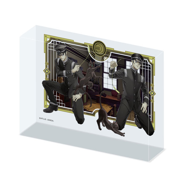 KADOKAWA [RAIDOU Remastered: The Mystery of the Soulless Army] Acrylic Block 1st Anniversary Illustration