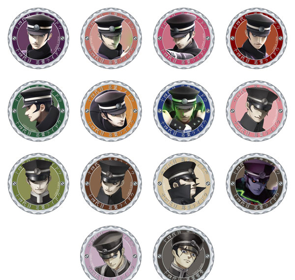 KADOKAWA [RAIDOU Series] Raidou Kuzunoha Tradable Tin Badge [1 Pack] รูปภาพ 1