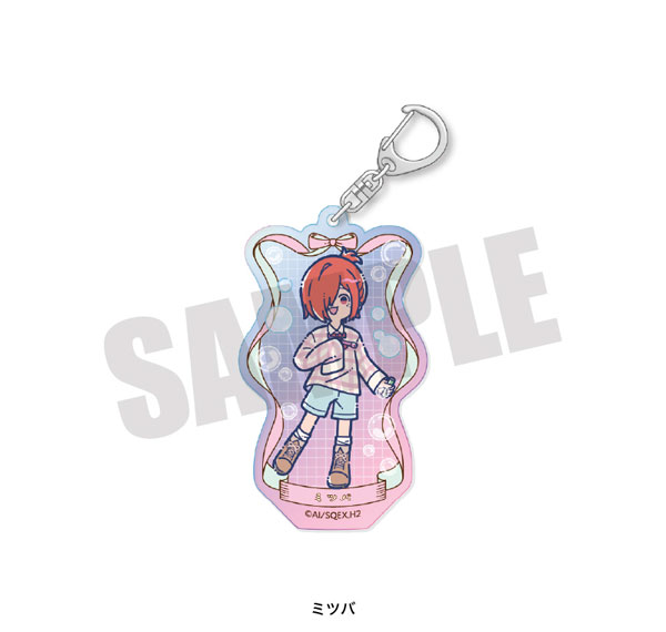 Playful Mind Company TV Anime "Jibaku Shounen Hanako-kun 2" Retro Pop Vol.2 Aurora Acrylic Keychain Mitsuba รูปภาพ 1