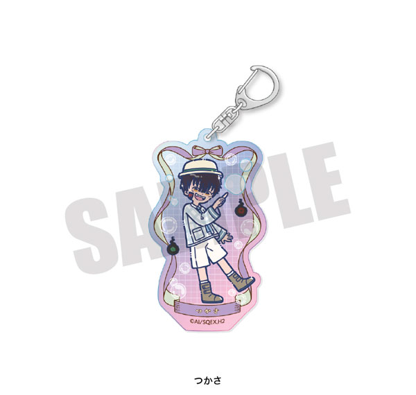 Playful Mind Company TV Anime "Jibaku Shounen Hanako-kun 2" Retro Pop Vol.2 Aurora Acrylic Keychain Tsukasa รูปภาพ 1