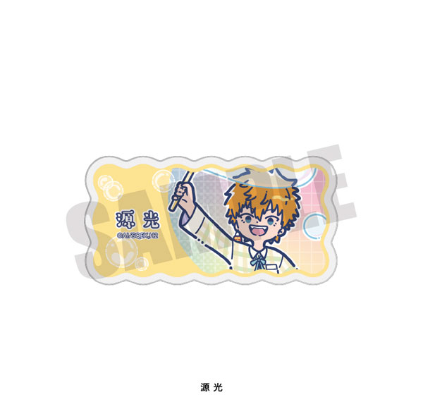 Playful Mind Company TV Anime "Jibaku Shounen Hanako-kun 2" Retro Pop Vol.2 Acrylic Badge Kou Minamoto Bild 1