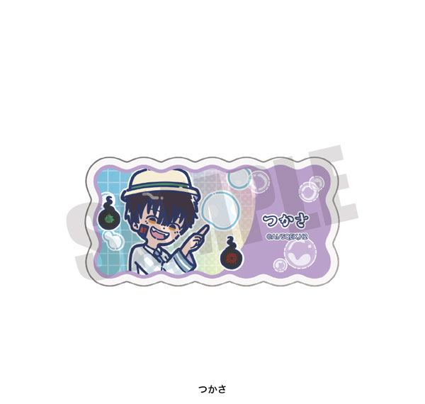 Playful Mind Company TV Anime "Jibaku Shounen Hanako-kun 2" Retro Pop Vol.2 Acrylic Badge Tsukasa Bild 1