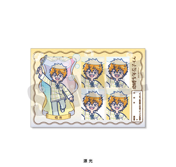 Playful Mind Company TV Anime "Jibaku Shounen Hanako-kun 2" Retro Pop Vol.2 ID Photo Style Sticker Kou Minamoto รูปภาพ 1