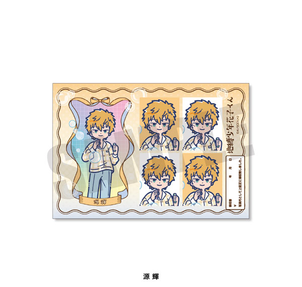 Playful Mind Company TV Anime "Jibaku Shounen Hanako-kun 2" Retro Pop Vol.2 ID Photo Style Sticker Teru Minamoto รูปภาพ 1