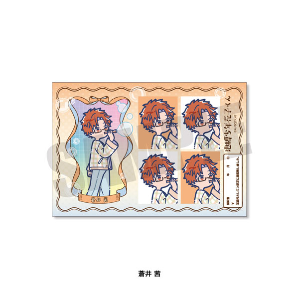 Playful Mind Company TV Anime "Jibaku Shounen Hanako-kun 2" Retro Pop Vol.2 ID Photo Style Sticker Akane Aoi Bild 1