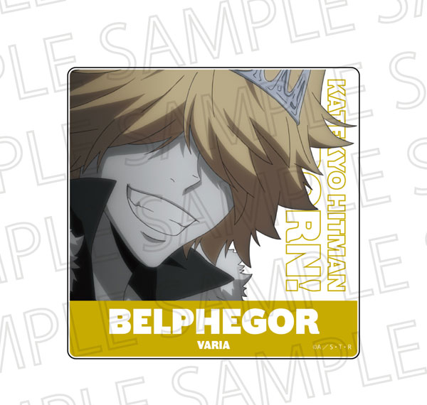 SR-GYM TV Anime "Reborn!" Acrylic Block Belphegor (10 Years Later) (Accent Color) รูปภาพ 1