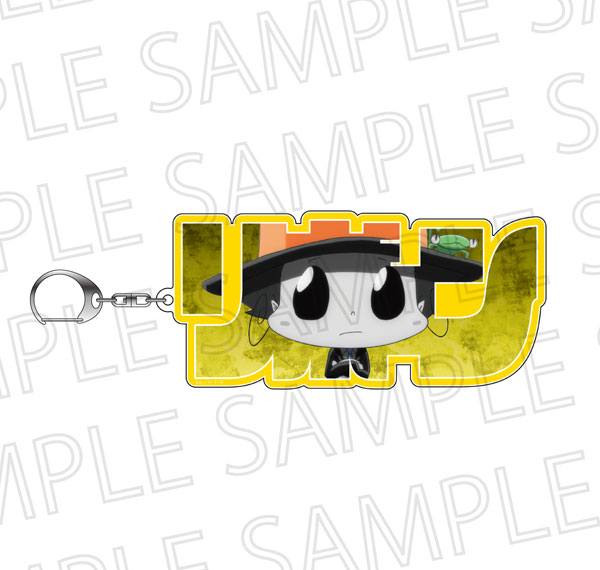 SR-GYM TV Anime "Reborn!" Name Frame Keychain mini Reborn (Accent Color) รูปภาพ 1
