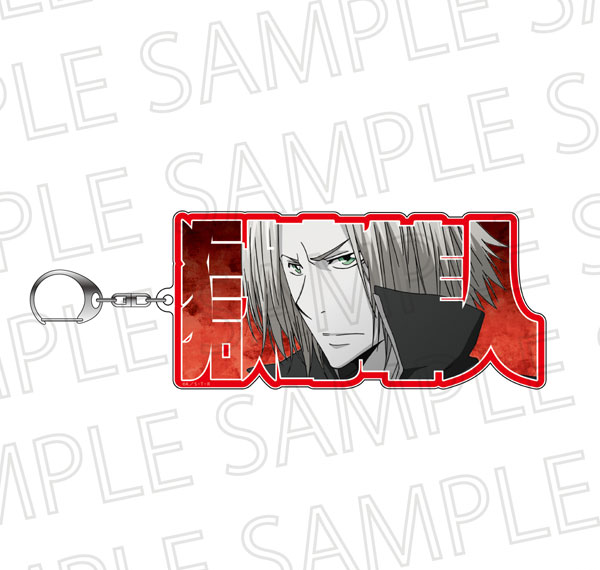 SR-GYM TV Anime "Reborn!" Name Frame Keychain mini Hayato Gokudera (Accent Color) รูปภาพ 1
