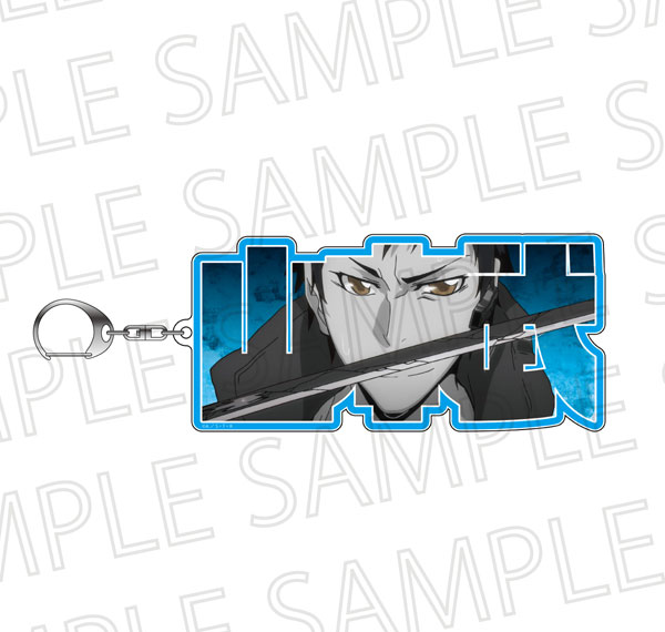 SR-GYM TV Anime "Reborn!" Name Frame Keychain mini Takeshi Yamamoto (Accent Color) Bild 1
