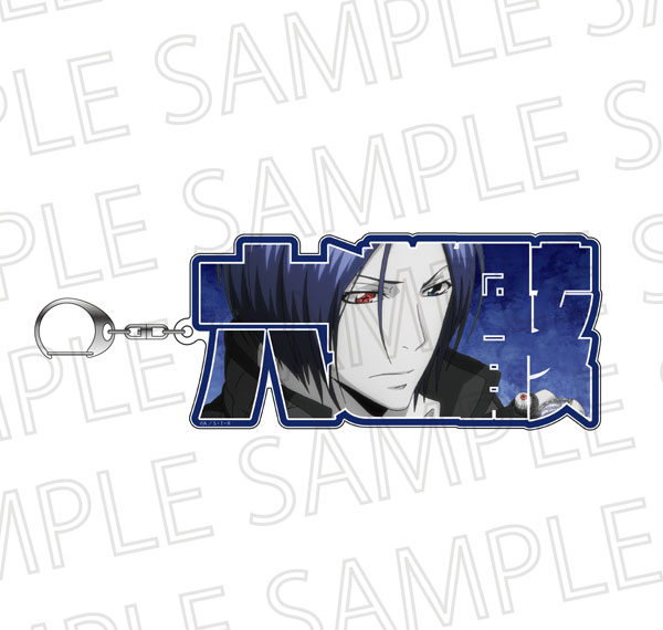 SR-GYM TV Anime "Reborn!" Name Frame Keychain mini Mukuro Rokudo (10 Years Later) (Accent Color) รูปภาพ 1