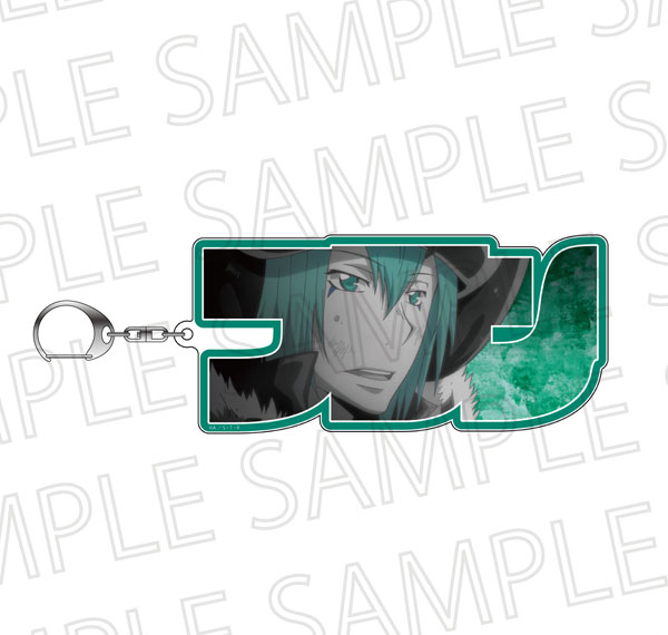 SR-GYM TV Anime "Reborn!" Name Frame Keychain mini Flan (Accent Color) รูปภาพ 1