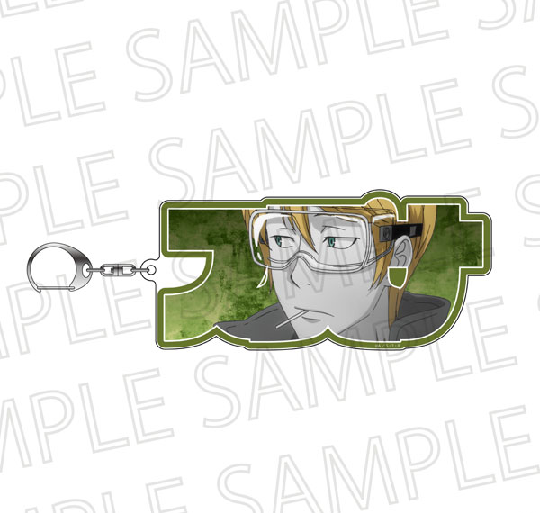 SR-GYM TV Anime "Reborn!" Name Frame Keychain mini Spanner (Accent Color) รูปภาพ 1