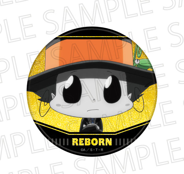 SR-GYM TV Anime "Reborn!" Glitter Tin Badge Reborn (Accent Color) Bild 1