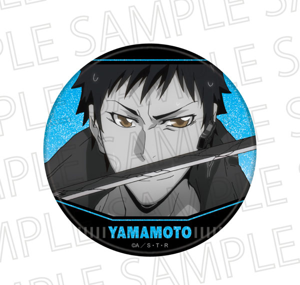 SR-GYM TV Anime "Reborn!" Glitter Tin Badge Takeshi Yamamoto (Accent Color) รูปภาพ 1