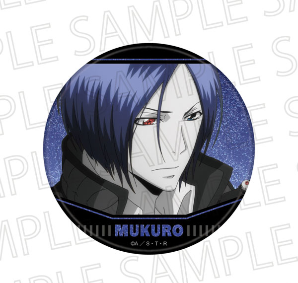 SR-GYM TV Anime "Reborn!" Glitter Tin Badge Mukuro Rokudo (10 Years Later) (Accent Color) รูปภาพ 1