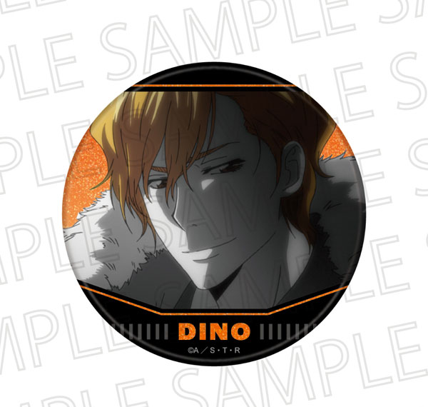 SR-GYM TV Anime "Reborn!" Glitter Tin Badge Dino (10 Years Later) (Accent Color) รูปภาพ 1