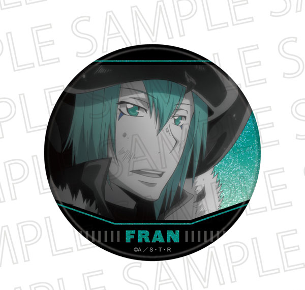 SR-GYM TV Anime "Reborn!" Glitter Tin Badge Flan (Accent Color) รูปภาพ 1