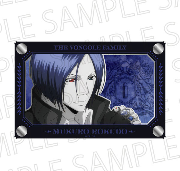 SR-GYM TV Anime "Reborn!" 3-Layer Acrylic Mirror Plate Mukuro Rokudo (10 Years Later) (Accent Color) รูปภาพ 1