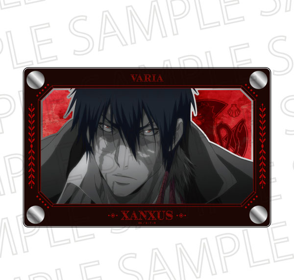 SR-GYM TV Anime "Reborn!" 3-Layer Acrylic Mirror Plate XANXUS (10 Years Later) (Accent Color) รูปภาพ 1
